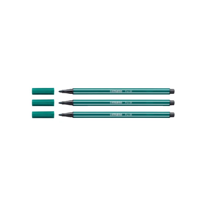 Viltstift STABILO Pen 68/53 medium turquoisegroen
