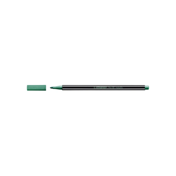 Viltstift STABILO Pen 68/836 medium metallic groen