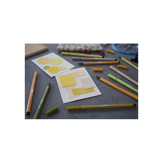 Viltstift STABILO Pen 68/85 medium papaja