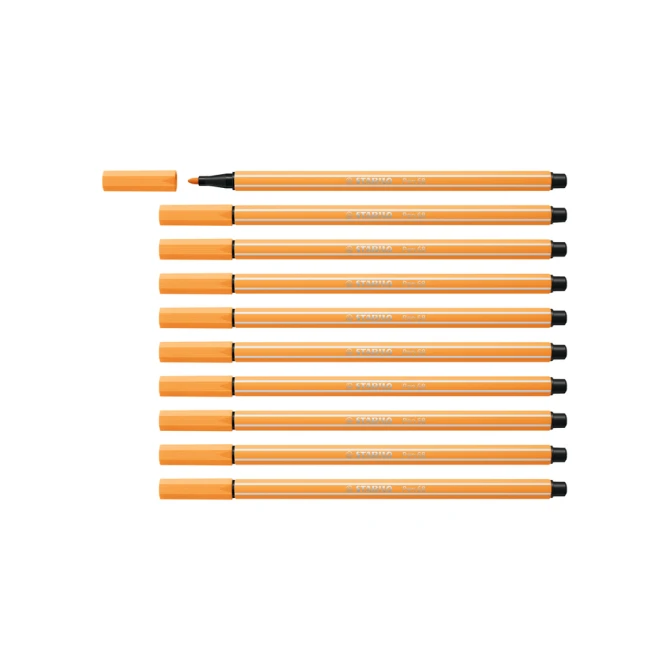 Viltstift STABILO Pen 68/85 medium papaja