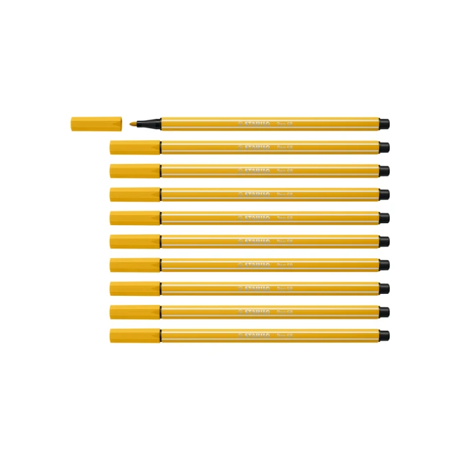 Viltstift STABILO Pen 68/87 medium curry