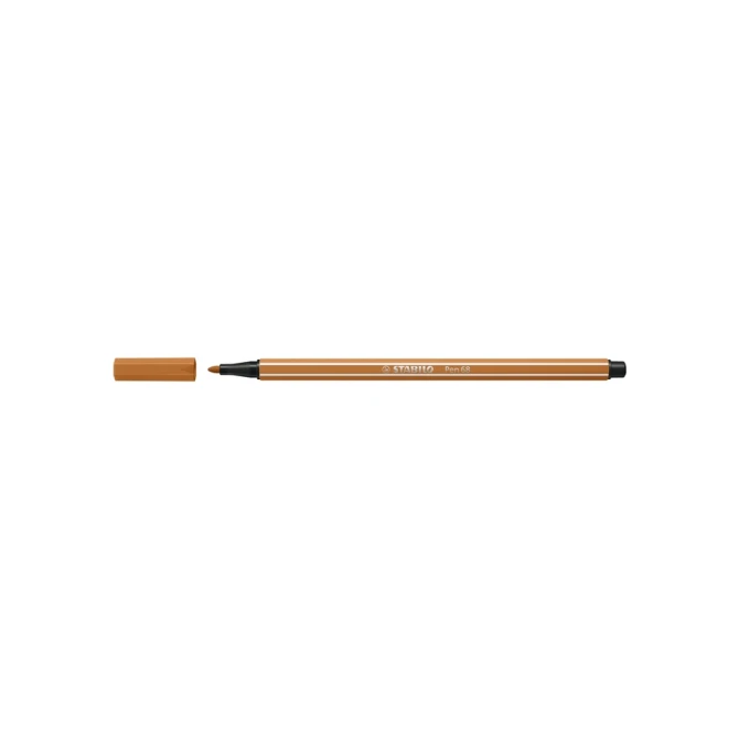 Viltstift STABILO Pen 68/89 medium donker oker