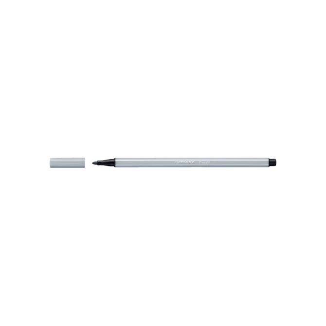 Viltstift STABILO Pen 68/94 medium lichtgrijs