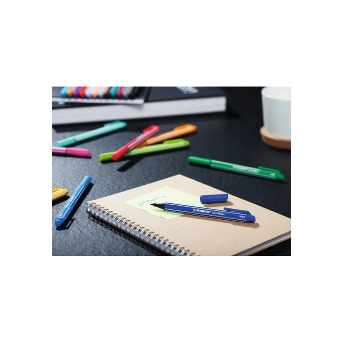 Viltstift STABILO pointMax 488/24 Arty medium assorti etui à 24 stuks