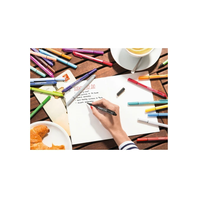 Viltstift STABILO pointMax 488/24 Arty medium assorti etui à 24 stuks
