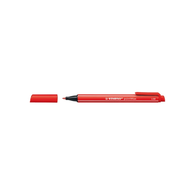 Viltstift STABILO pointMax 488/48 karmijnrood