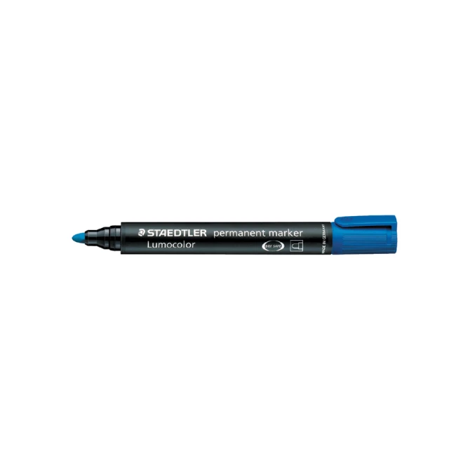 Viltstift Staedtler 352 rond blauw blauw
