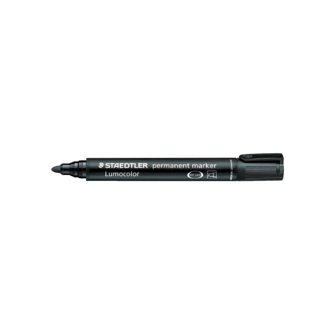 Viltstift Staedtler 352 rond zwart 2mm