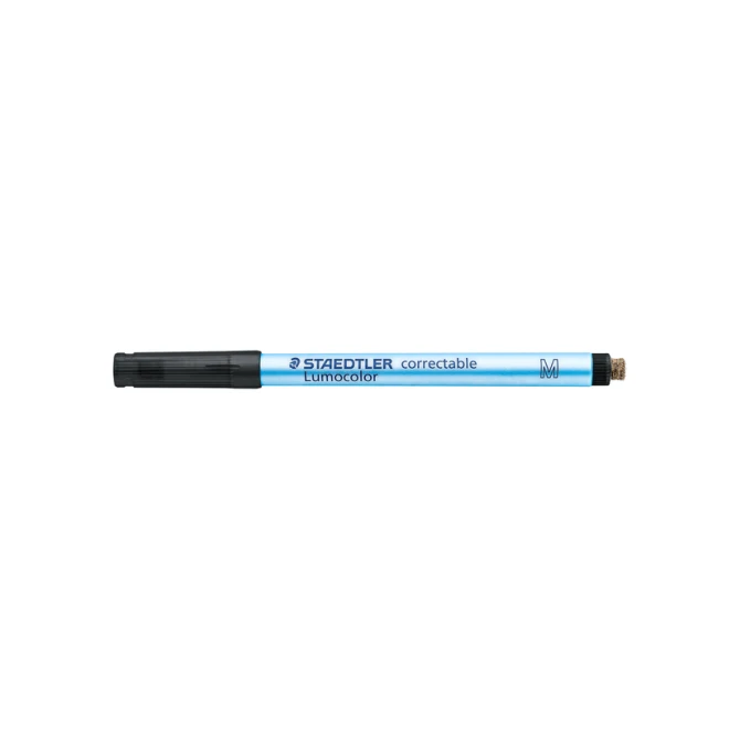 Viltstift Staedtler Lumocolor 305 non permanent correctable M zwart