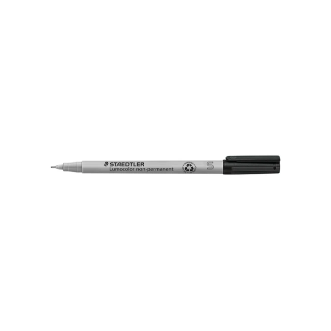 Viltstift Staedtler Lumocolor 311 non permanent S zwart