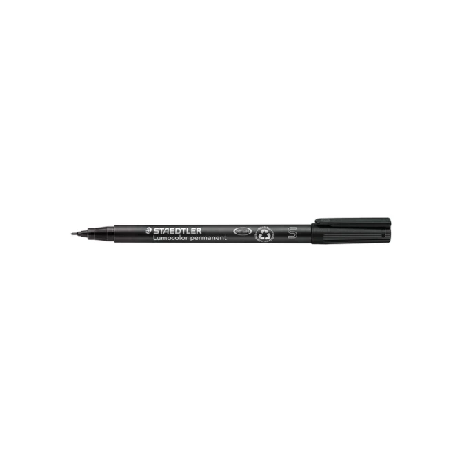 Viltstift Staedtler Lumocolor 313 permanent S zwart