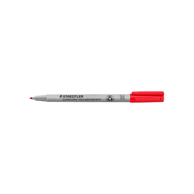Viltstift Staedtler Lumocolor 315 non permanent M rood
