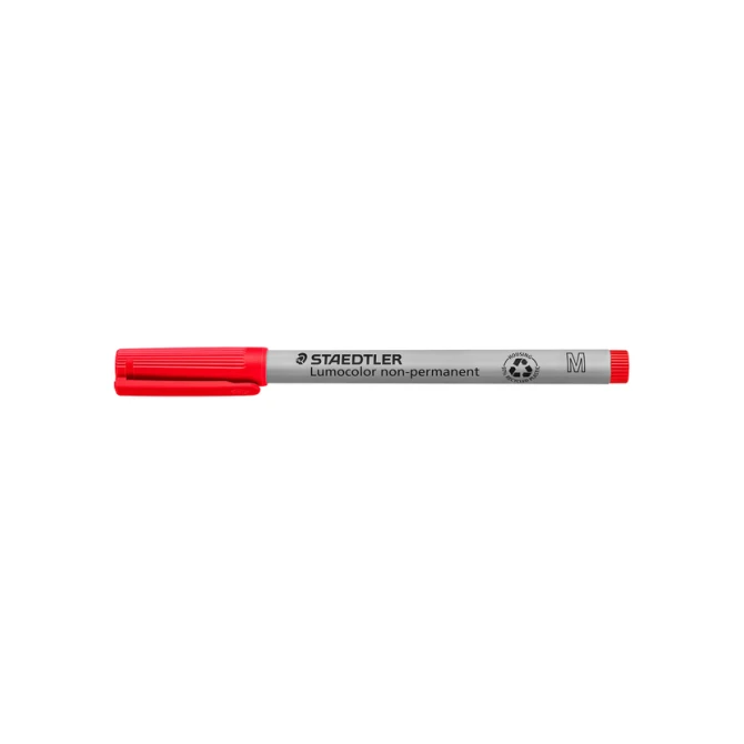 Viltstift Staedtler Lumocolor 315 non permanent M rood