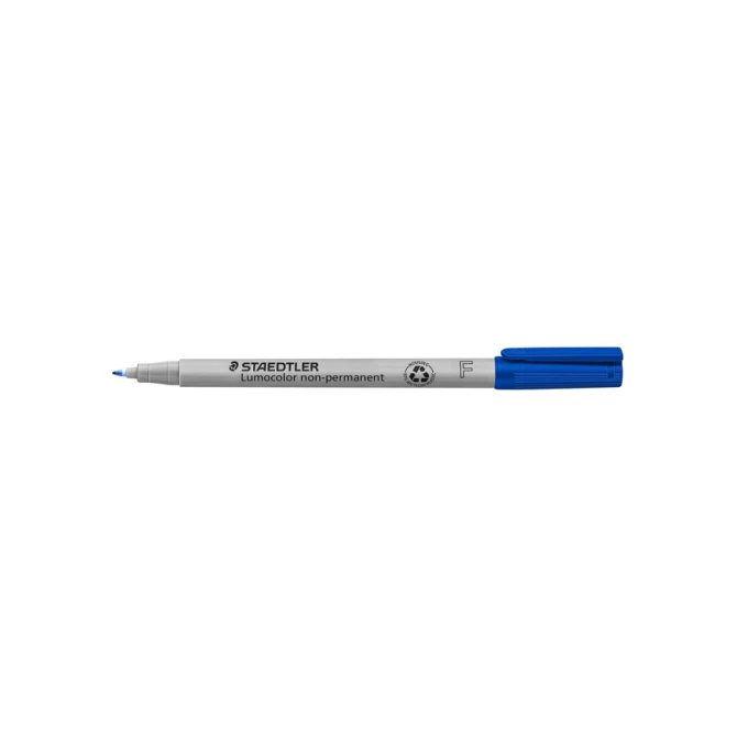 Viltstift Staedtler Lumocolor 316 non permanent F blauw