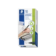 Viltstift Staedtler Lumocolor 318 permanent F zwart