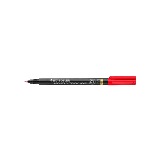 Viltstift Staedtler Lumocolor 319 special permanent F rood