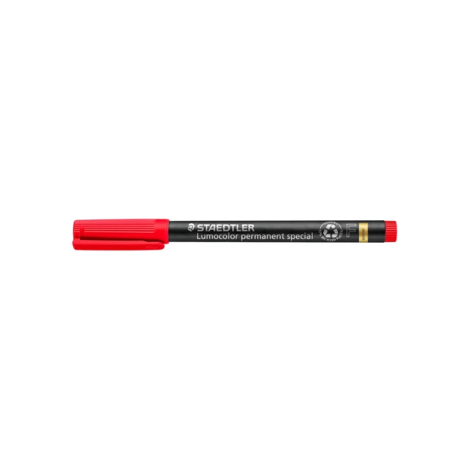 Viltstift Staedtler Lumocolor 319 special permanent F rood