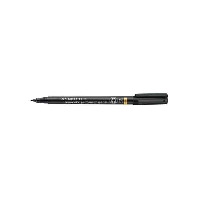 Viltstift Staedtler Lumocolor 319 special permanent M zwart