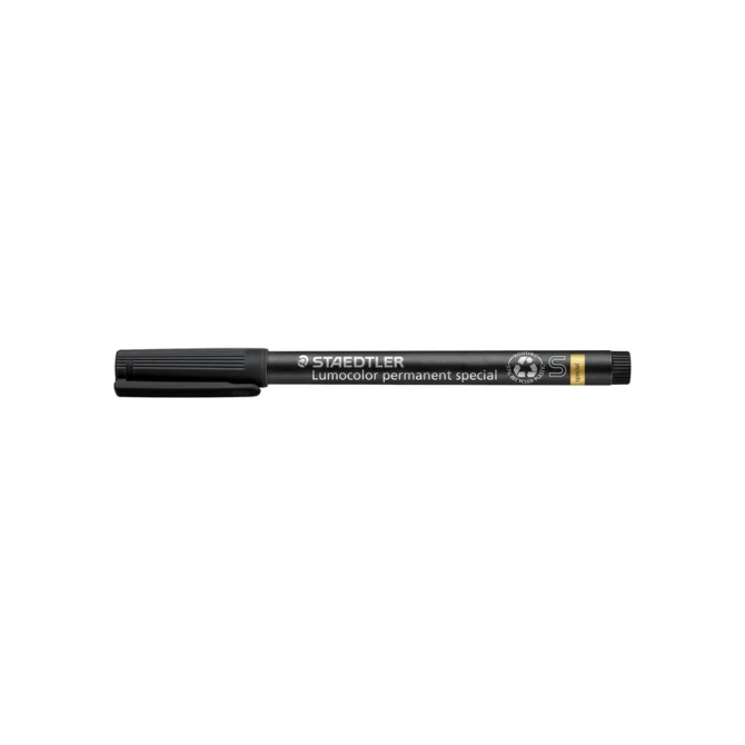 Viltstift Staedtler Lumocolor 319 special permanent S zwart