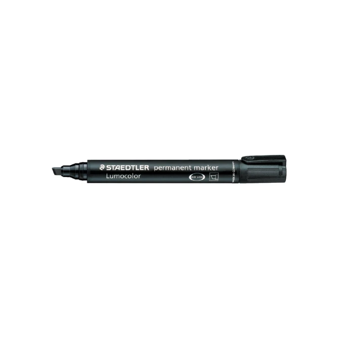 Viltstift Staedtler Lumocolor 350 permanent schuin zwart