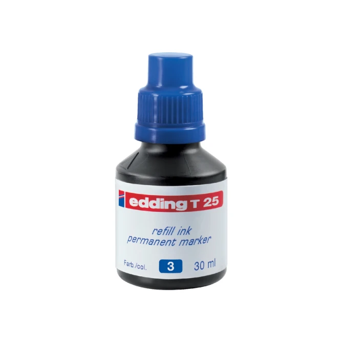 Viltstiftinkt edding T25 blauw
