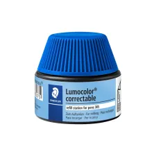 Viltstiftvulling Staedtler Lumocolor 305 non permanent correctable blauw