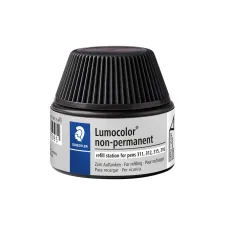 Viltstiftvulling Staedtler Lumocolor non-permanent 15ml zwart