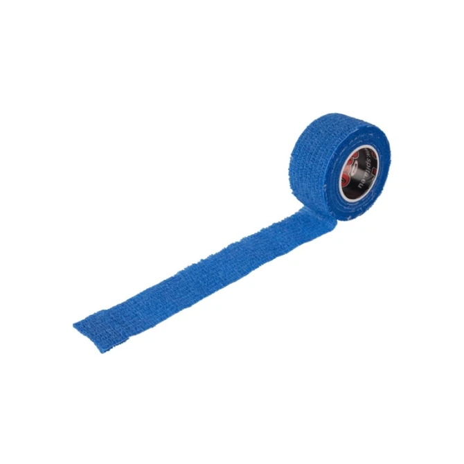 Vingerpleister Allglue zelfklevend op een rol 25mmx4.5m blauw 3 rollen