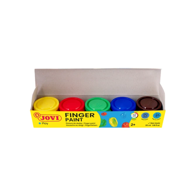 Vingerverf Jovi 35ml assorti set à 5 potjes