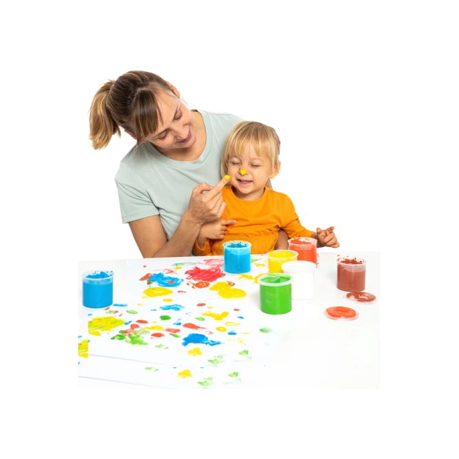 Vingerverf Jovi 35ml assorti set à 5 potjes