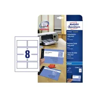 Visitekaart Avery C32015-25 85x54mm 260gr mat 200stuks