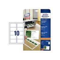 Visitekaart Avery Zweckform C32011-25 85x54mm 200gr 250stuks