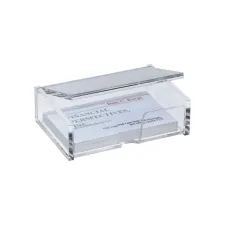 Visitekaartbox Sigel VA112 voor 80 kaarten 90x58mm acryl glashelder Visitekaartbox Sigel VA112 voor 80 kaarten 90x58mm acryl glashelder
