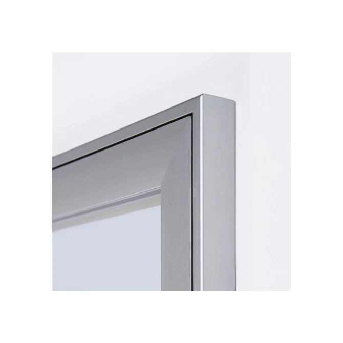 Vitrinebord Quantore luxe 9x A4 zilver
