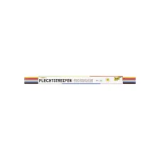 Vlechtstroken Folia 50x1cm 130gr 200 stroken assorti kleuren