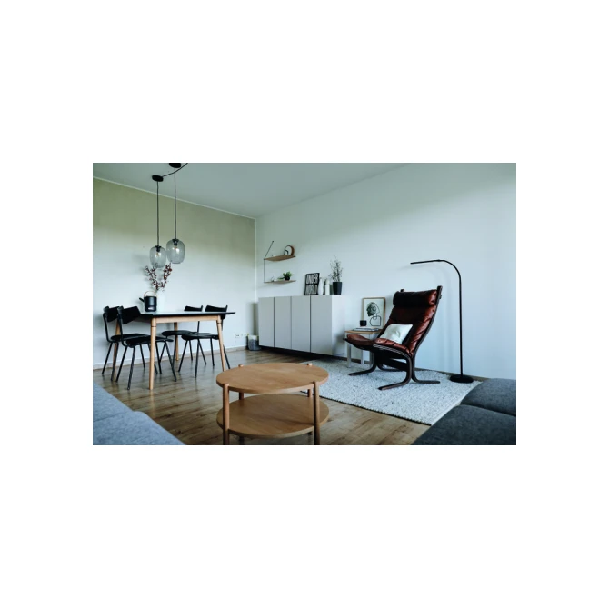 Vloerlamp MAUL Pirro LED dimbaar zwart