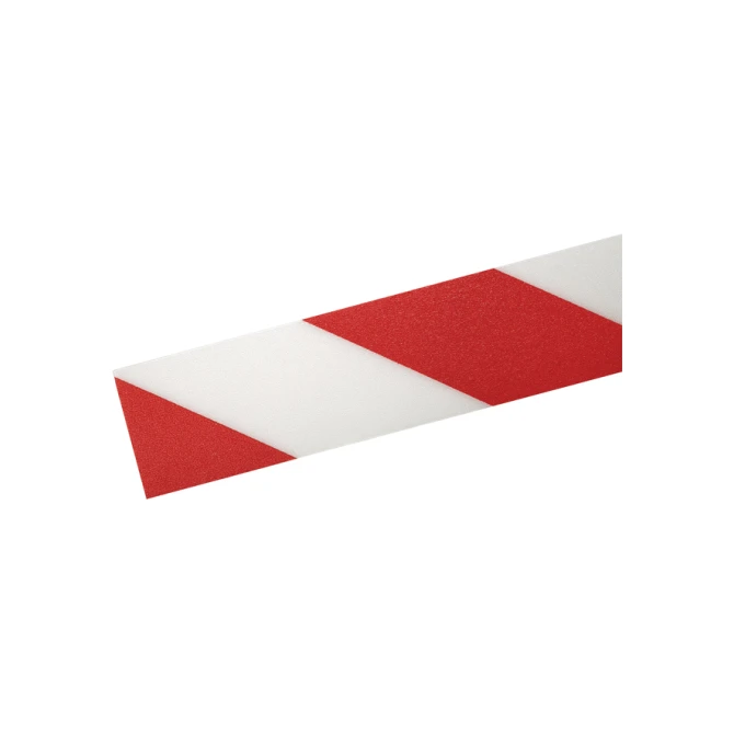 Vloermarkeringstape DURALINE 50mmx30m rood-wit
