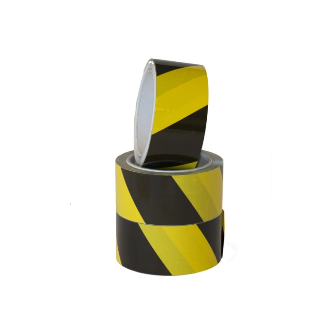 Vloermarkeringstape IEZZY 50mmx33m zwart/geel