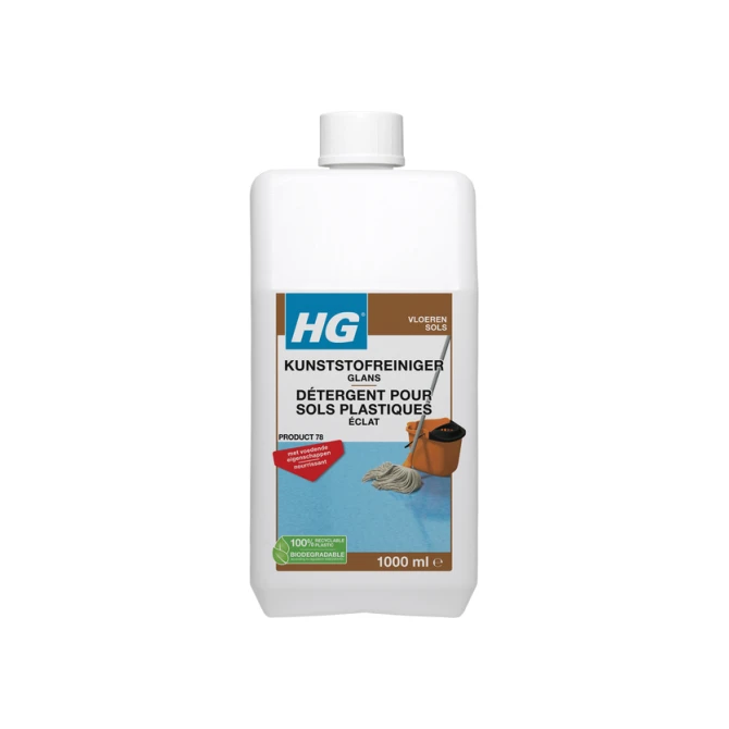 Vloerreiniger HG voor kunststof vloeren 1l