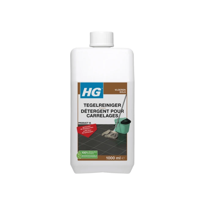 Vloerreiniger HG voor tegelvloeren 1l