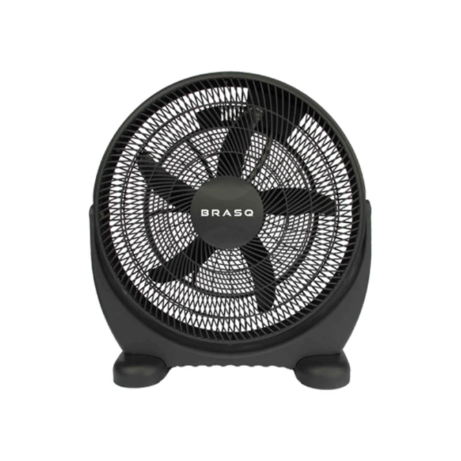 Vloerventilator BRASQ Ø 50cm zwart