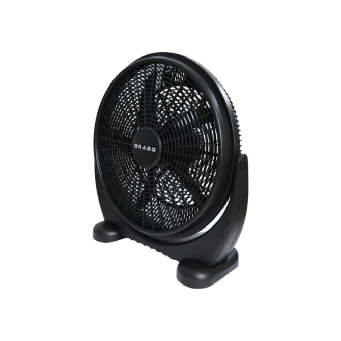 Vloerventilator BRASQ Ø 50cm zwart