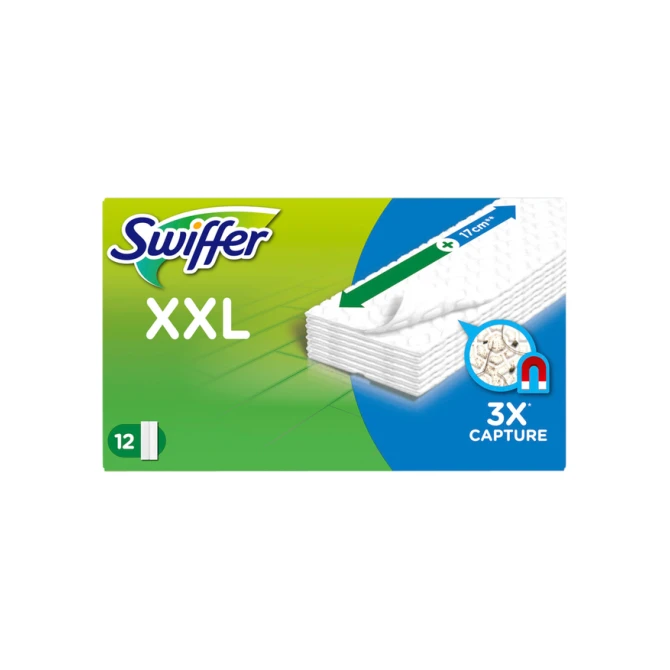 Vloerwisdoekjes Swiffer navulling XXL droge doekjes 12 stuks