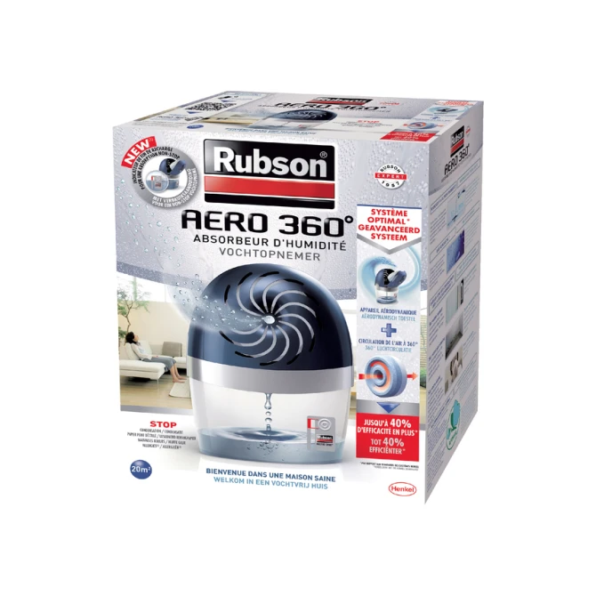 Vochtopnemer Rubson Aero 360 systeem compleet