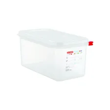 Voedseldoos Araven GN 1/3 met deksel 6 liter 4 stuks
