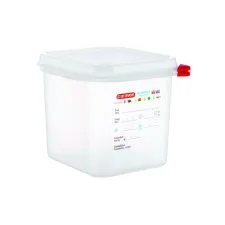 Voedseldoos Araven GN 1/6 met deksel 2600 ml 4 stuks