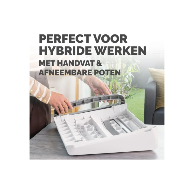 Voetensteun Fellowes Breyta wit