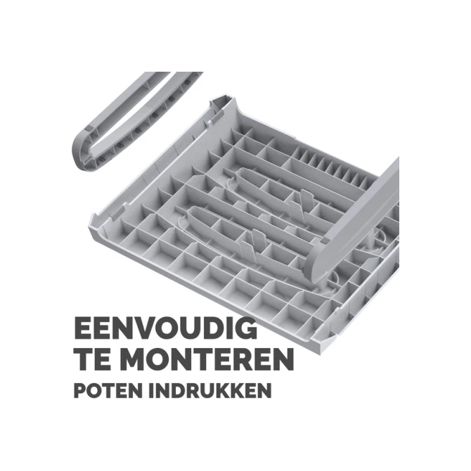 Voetensteun Fellowes Breyta wit