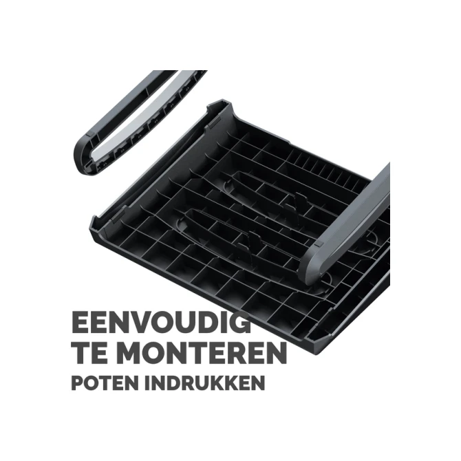 Voetensteun Fellowes Breyta zwart