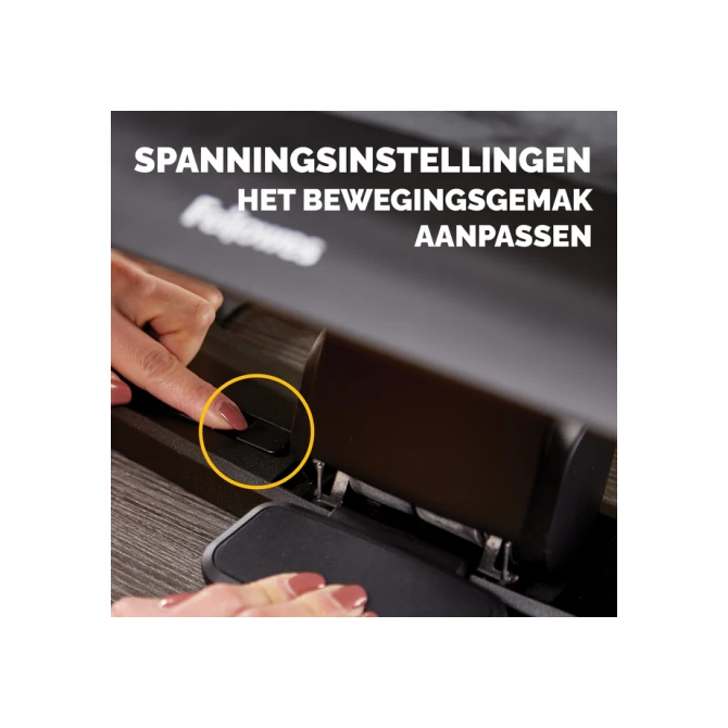Voetensteun Fellowes Hana LT zwart